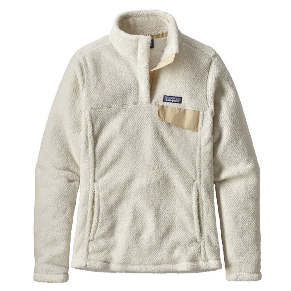 Patagonia Synchilla Women's Cream/Tan Pullover Sweater